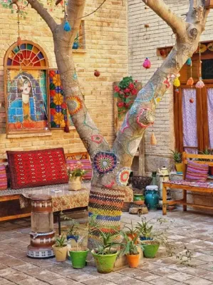 اقامتگاه بوم گردی ماه سلطان اتاق سه تخته شه بانو شیراز
