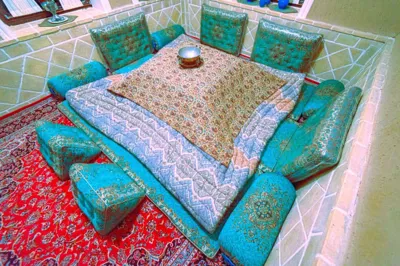 اقامتگاه بوم گردی اکو کمپ چاه جام اتاق برای چهار نفر شاهرود