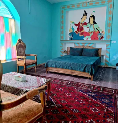 اقامتگاه بوم گردی عمارت سرهنگ اتاق پاسیار برای شش نفر نطنز