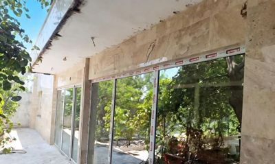 محوطه ویلا دیاموند مشهد