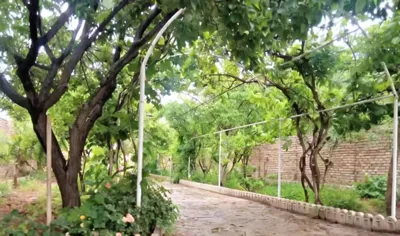 محوطه ویلا دیاموند مشهد