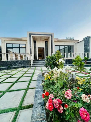 نمای ساختمان ویلا عمارت آرشام مشهد
