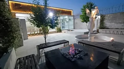 محوطه ویلا فرشته مشهد