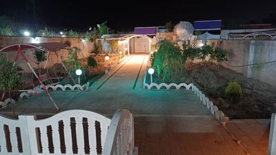 محوطه و پارکینگ ویلا توسکا مشهد