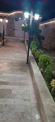 محوطه ویلا پرستو مشهد