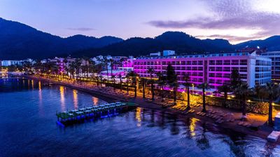 نمای هتل پرایم بیچ مارماریس 