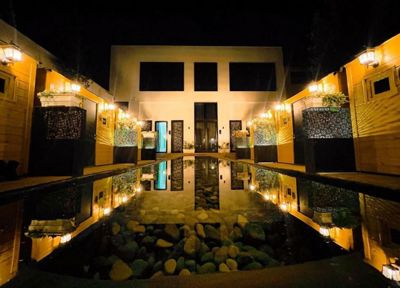 نمای ساختمان خانه مسافر هریتیج اصفهان