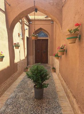 نمای ساختمان اقامتگاه سنتی خسرو یزد