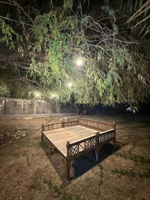 محوطه اقامتگاه بوم گردی سرزمین خورشید قشم