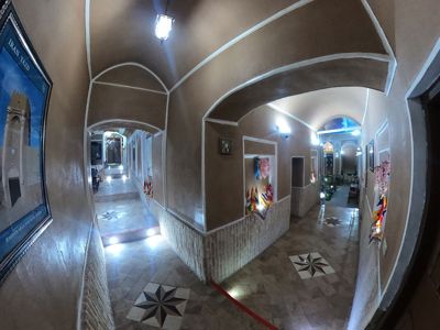 راهرو هتل رویای قدیم یزد