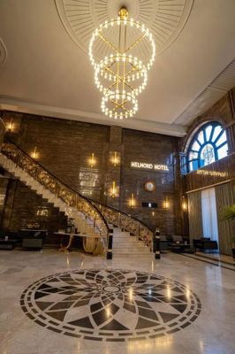 محوطه هتل هلموند اربیل