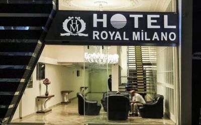 لابی نما هتل رویال میلانو وان 