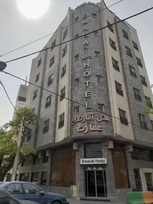 نمای هتل آپارتمان عمارت مشهد