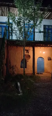 نمای اقامتگاه بوم گردی آقبلاغ لالجین