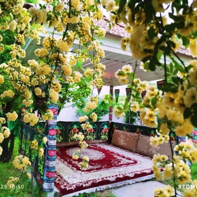 محوطه مجتمع گردشگری بهار ایلام