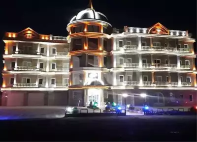 نمای شب هتل ستاره ترکمن بندر ترکمن