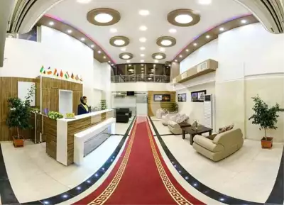 لابی هتل آپارتمان رز ریحان شیراز